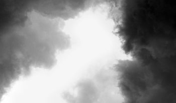 white clouds in the sky