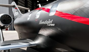 Private jet exterior close-up symbolising global mobility, Private Credit for Expat Investors