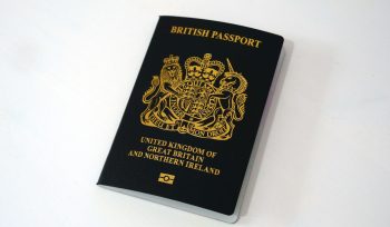 black and gold passport bool for UK Inheritance Tax