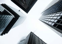 low angle photography of high rise buildings
