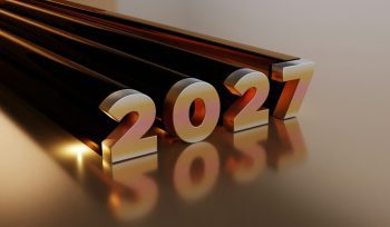 Inheritance Tax on Pensions 2027 gold metalic numbers