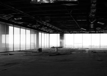 grayscale photo of a building showing what happens when there is no business succession planning